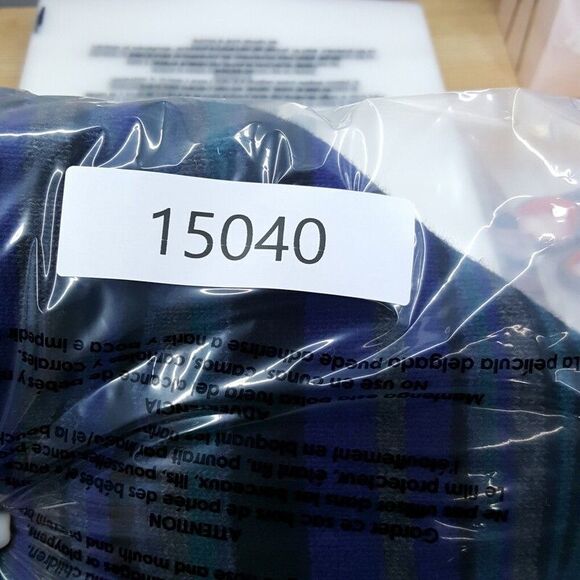 PAUL SMITH Mens Sweater XL Blue Purple Stripe Pullover Crew Wool Knit Logo $325 - Picture 8 of 8